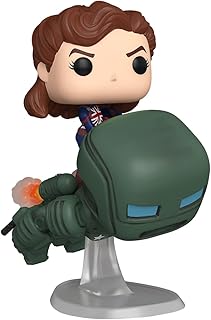 Funko Pop! Deluxe Marvel: Year of The Shield - Captain Carter Riding Hydra Stomper, Amazon Exclusive