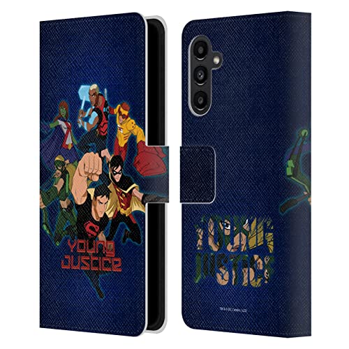 Étui portefeuille Young Justice Samsung Galaxy A13 5G cuir