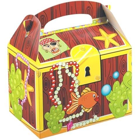 MustBeBonkers Pirate Treasure Chest Meal Boxes Cover