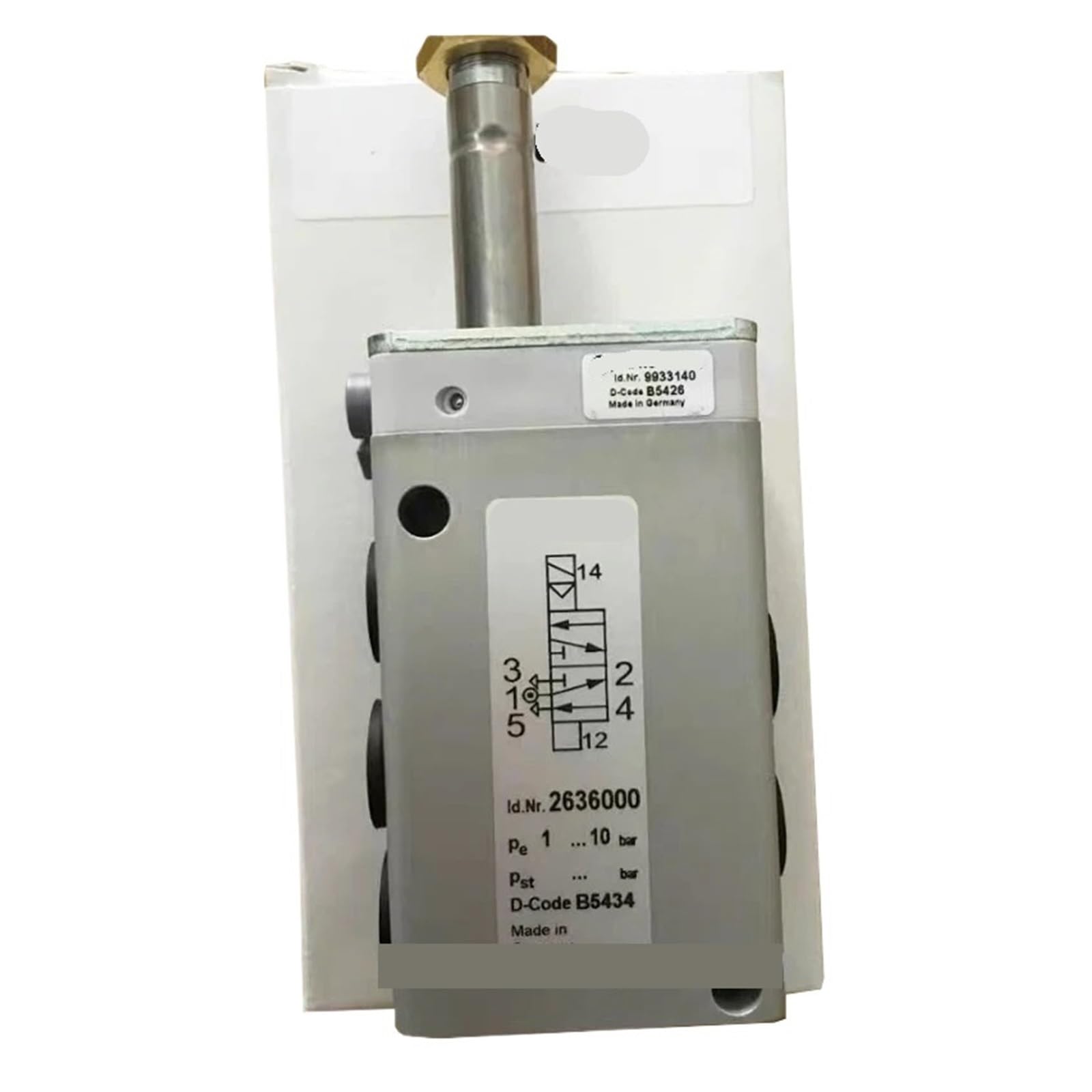 KSZHZYMGX Solenoid Valve 2636000 Two Position Five Way