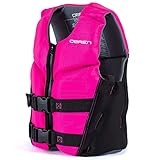 O'Brien Youth Small Flex V-Back CGA Life Jacket (55-75 lbs), Pink