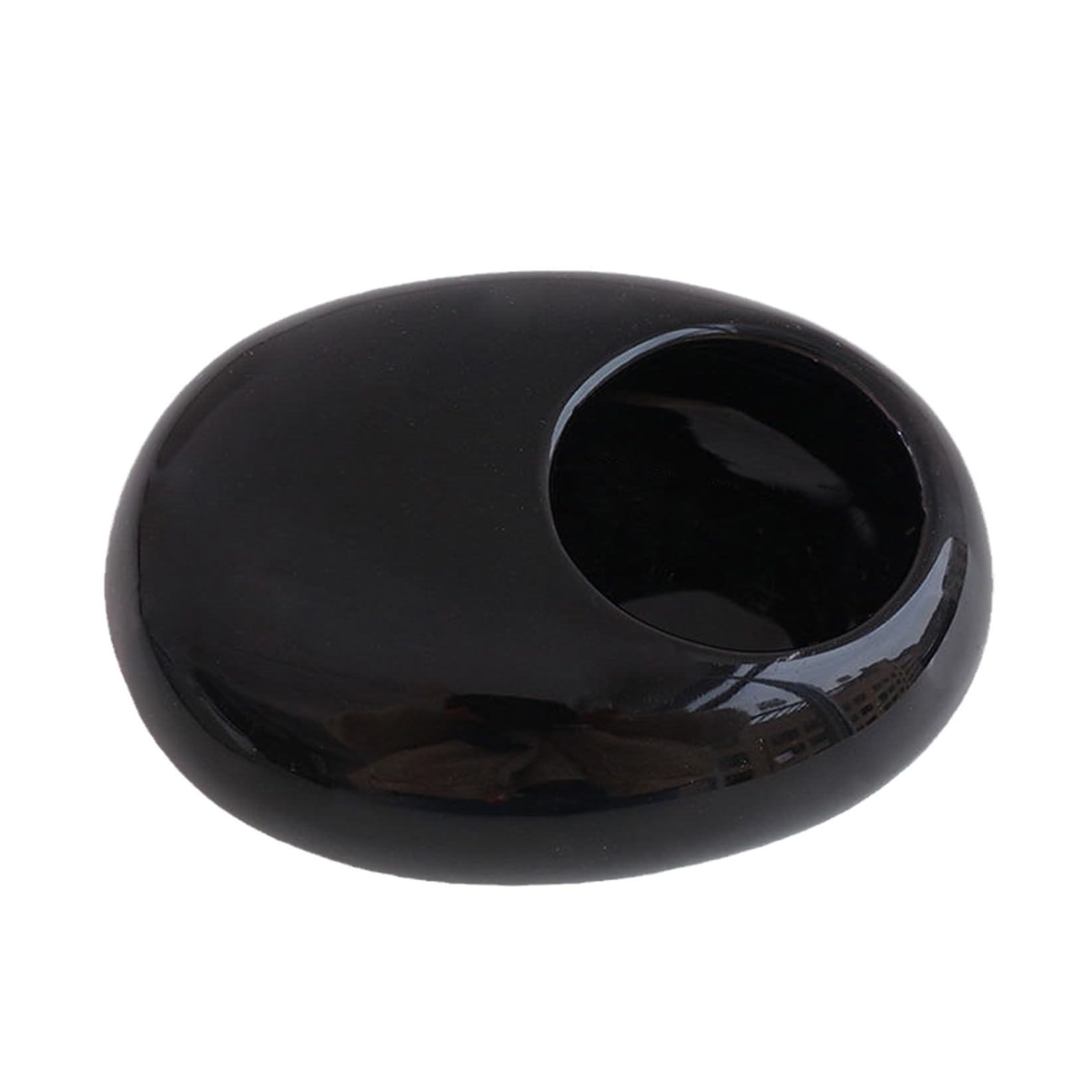 Ashtray Ceramic Handmade Desktop,Cigar Large Cigarettes Ash Tray Cigars,Indoor,Outdoor,Patio,Home,Office