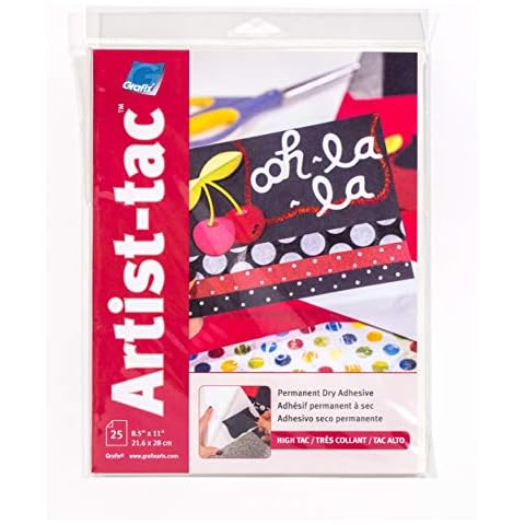 Grafix Paper Artist-Tac-8.5-inch x 11-inch 25/Pkg Cover