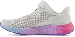 New Balance Unisex-Child Fresh Foam Arishi V4 Bungee Lace with Top Strap Running Shoe