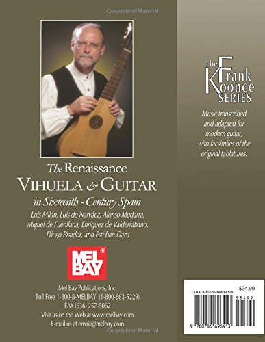 The Renaissance Vihuela & Guitar in Sixteenth-Century Spain: Music Transcribed and Adapted for Modern Guitar - Image 2