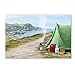 Camping by The Macneil Studio, 12x19-Inch Canvas Wall Art