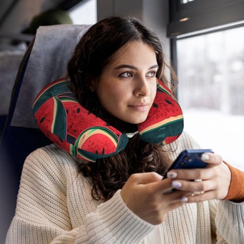 Almohada de espuma viscoelástica para viaje tamaño estándar miniatura 6