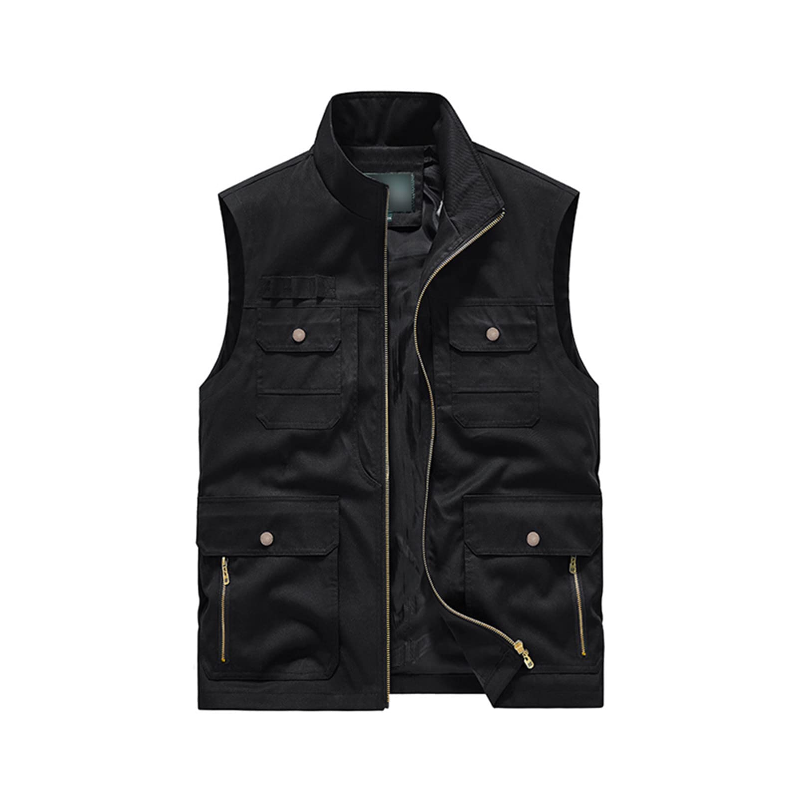 Chaleco De Ropa De Trabajo Para Hombre, Chaleco Para Exteriores Con Múltiples Bolsillos, Chaleco Táctico, Chaqueta De Montañismo Para Fotografía De Pesca