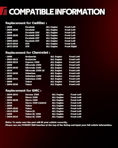 Image of Torchbeam Front Brake Caliper for Chevrolet 2008-2018 Silverado 1500, GMC 2008-2018 Sierra 1500, Chevrolet 2008-2020 Tahoe, GMC 2008-2020 Yukon, Front Left or Front Right Caliper Replace # 18B4919A