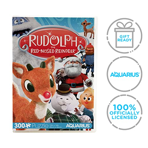 Aquarius VHS029 Rudolph The Red-Nosed Reindeer Vuzzle 300 Piece Jigsaw Puzzle thumb #6