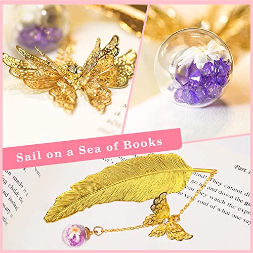 Womens Gifts For Christmas Stocking Stuffers: Metal Feather Bookmark Vintage Gifts For Women Teacher Mom Wife Ladies Gift Ideas Xmas Birthday Presents Secret Santa Gifts For Women Who Have Everything #TOP4