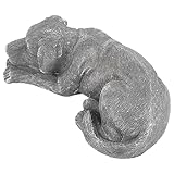 PartyKindom Haustier-denkmal Grabstein Aus Harzmaterial Für Tierbestattung Gedenkstein Für Haustier-grabstätte Dekorative Statue Zum Andenken An Geliebtes Tier