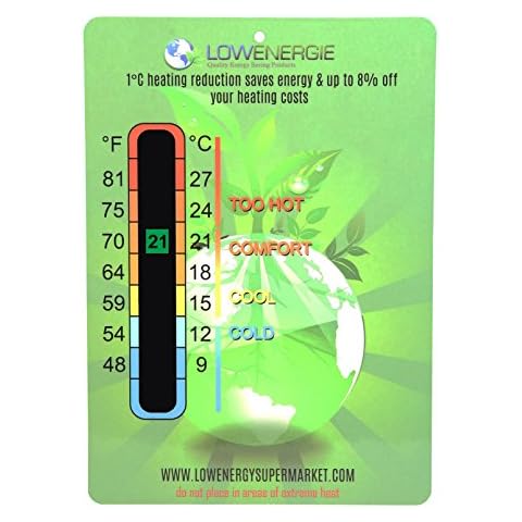 Lowenergie LCD Energy Saving Thermometer for Nurseries Cover