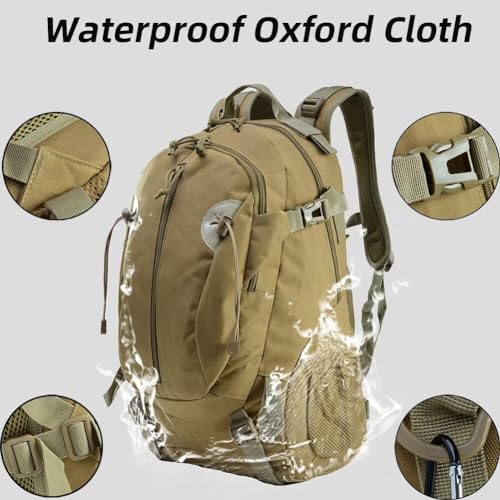 Mochila táctica impermeable para senderismo y viaje miniatura 3