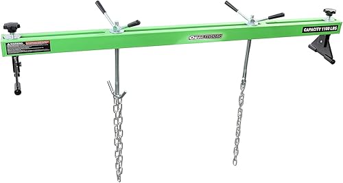 OEMTOOLS Soporte de motor, polipasto de motor para garajes y mecánicos domésticos, mantiene el motor estable y levantado mientras trabajas en