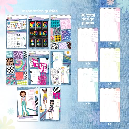 Fashion Angels 12213 Fashion Design Sketch Kit - Compact Portfolio Sketchbook thumb #4