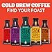 SToK Cold Brew Coffee, Arabica-Based Blend, Medium Roast Brewed Low and Slow, Unsweetened, Black Coffee, 48 FL OZ Bottle