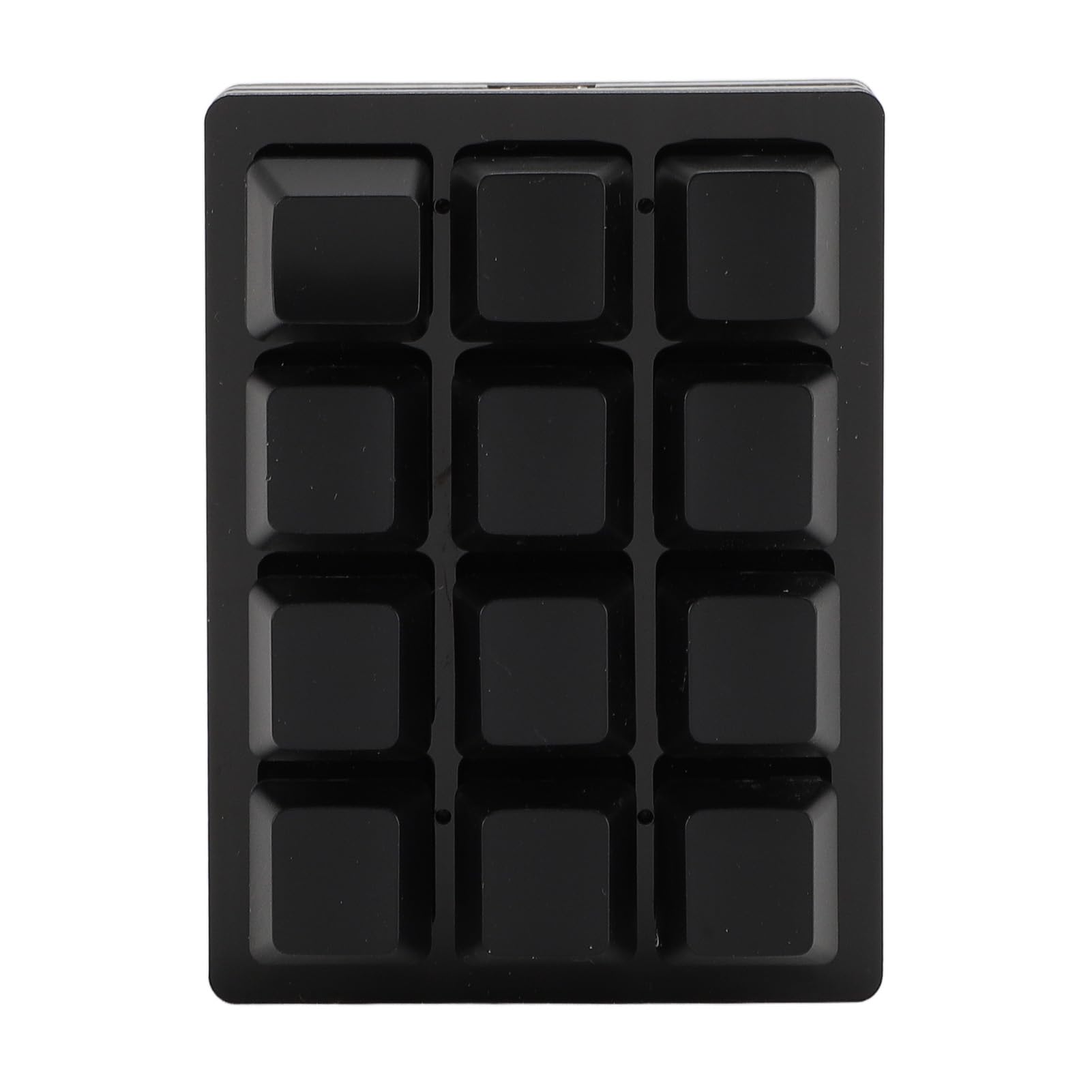 Clavier de Jeu Mécanique à 12 Touches, Clavier Mécanique Programmable à Une Main, Clavier Macro RVB Filaire USB et échangeable à Chaud, Multifonction Plug and Play, Interrupteur