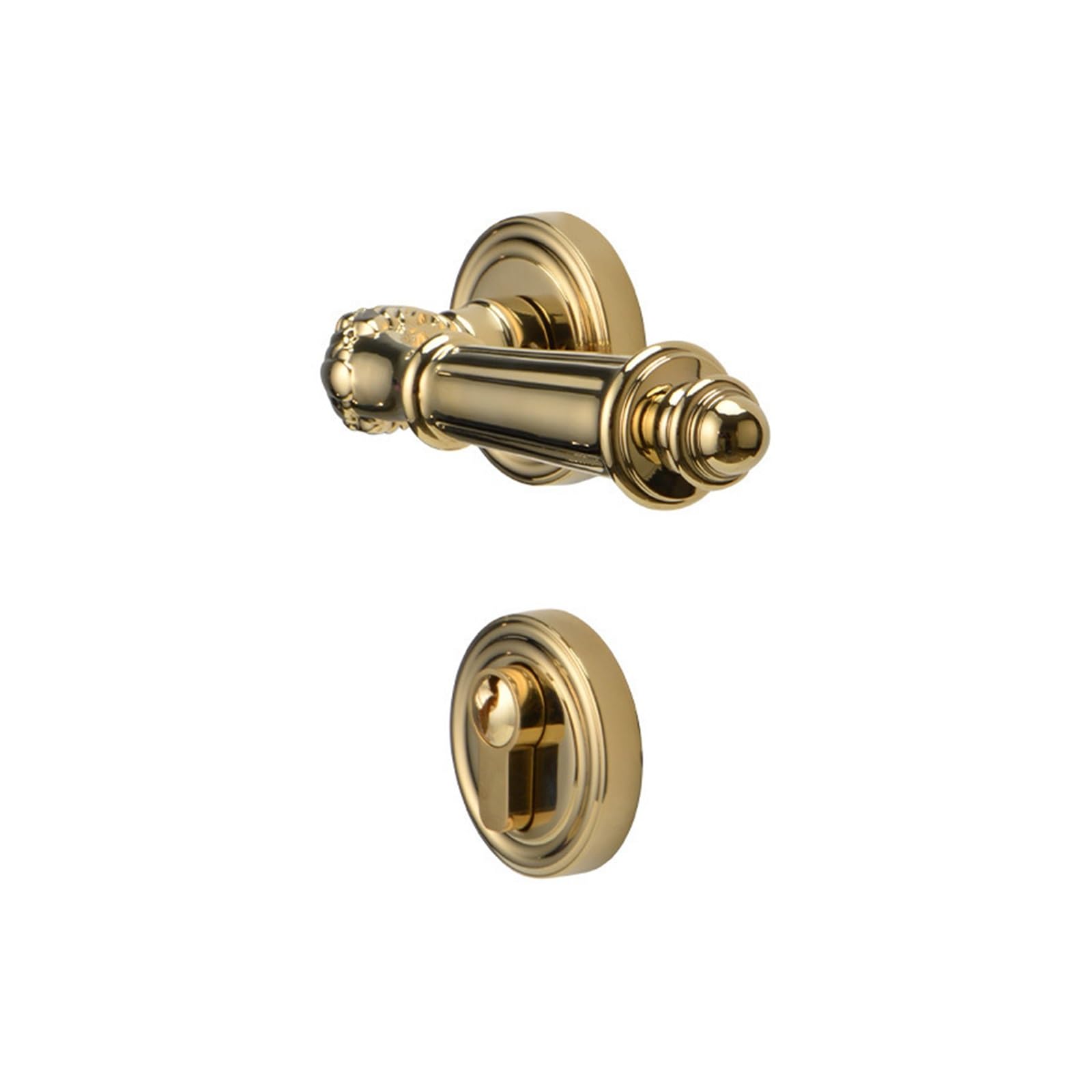 Aepqbgqj One Color French Style Pure Copper Door Lock Silent, Magnetic