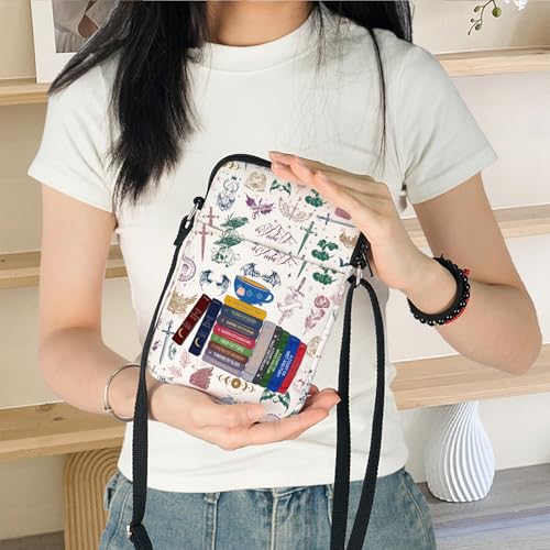 KEYCHIN Novel Bookish Crossbody Bag Book lover Gits Novel Series Shoulder Bag Author Merchandise4