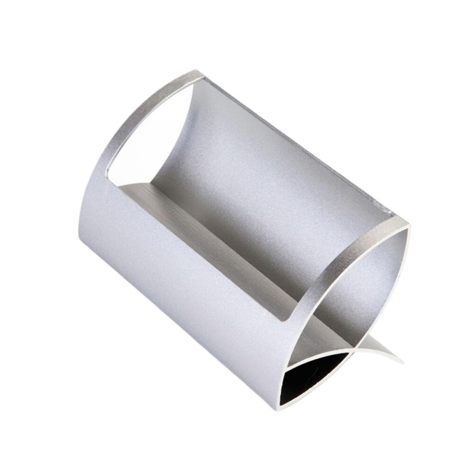 Dannmpx Silver Business Card Holder Multiuse Card Holder Office Supplies Business Desk Desktop Organizer Organizer