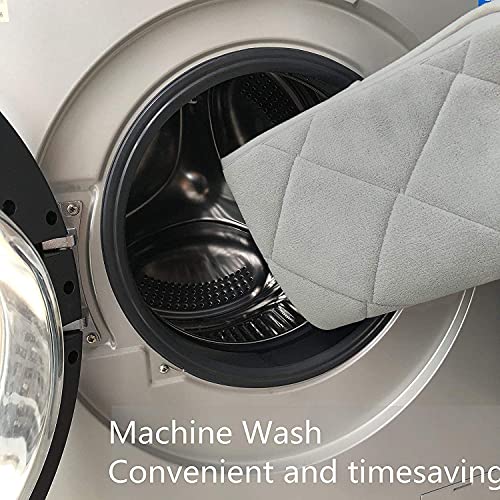 Findnew Non-Slip Soft Microfiber Memory Foam Bath Mat,Toilet Bath Rug,With Non-Skid Bottom Washable Quickly Drying Bathroom Mats (16" X 24", Gray-Net) #TOP7