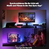 Philips Hue White and Color Ambiance Play Lightbar 2-er Pack, schwarz, bis zu 16 Millionen Farben, steuerbar via App, kompatibel mit Amazon Alexa - 6