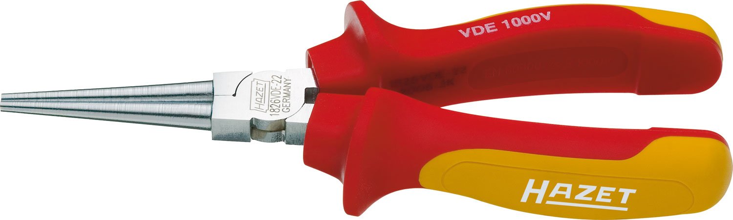 Hazet 1826VDE-22 VDE round-nose pliers, 6.3