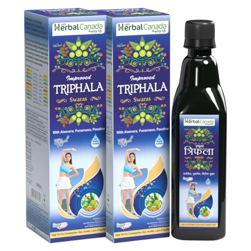 Herbal Canada Triphala Juice | 1 L | Good for liver health | Helpful indigestion, gas, acidity | 100% Natural (Pack of 2) (B09HHKT5F7) Amazon Price History, Amazon Price Tracker