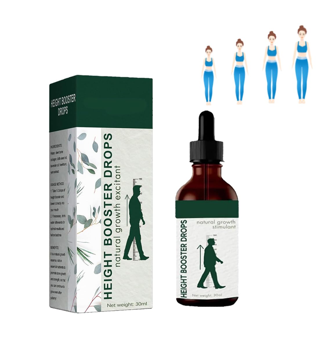 2023 New Height Growth Oil,Height Booster Drops,Natural Height Increasing Oil,Natural Herbal Height Increasing Essential Oil,Adolescent Bone Growth,Reach Your Maximum Height (1)