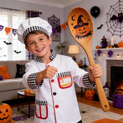 Disfraz infantil de chef KAKALVER para niñas 8-10 años miniatura 6