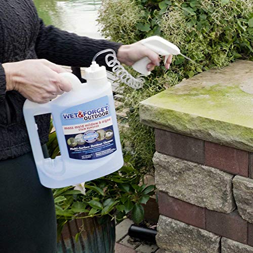 Wet & Forget E804073 Outdoor Moss, Mold, Mildew, & Algae Stain Remover Multi-Surface Cleaner thumb #5