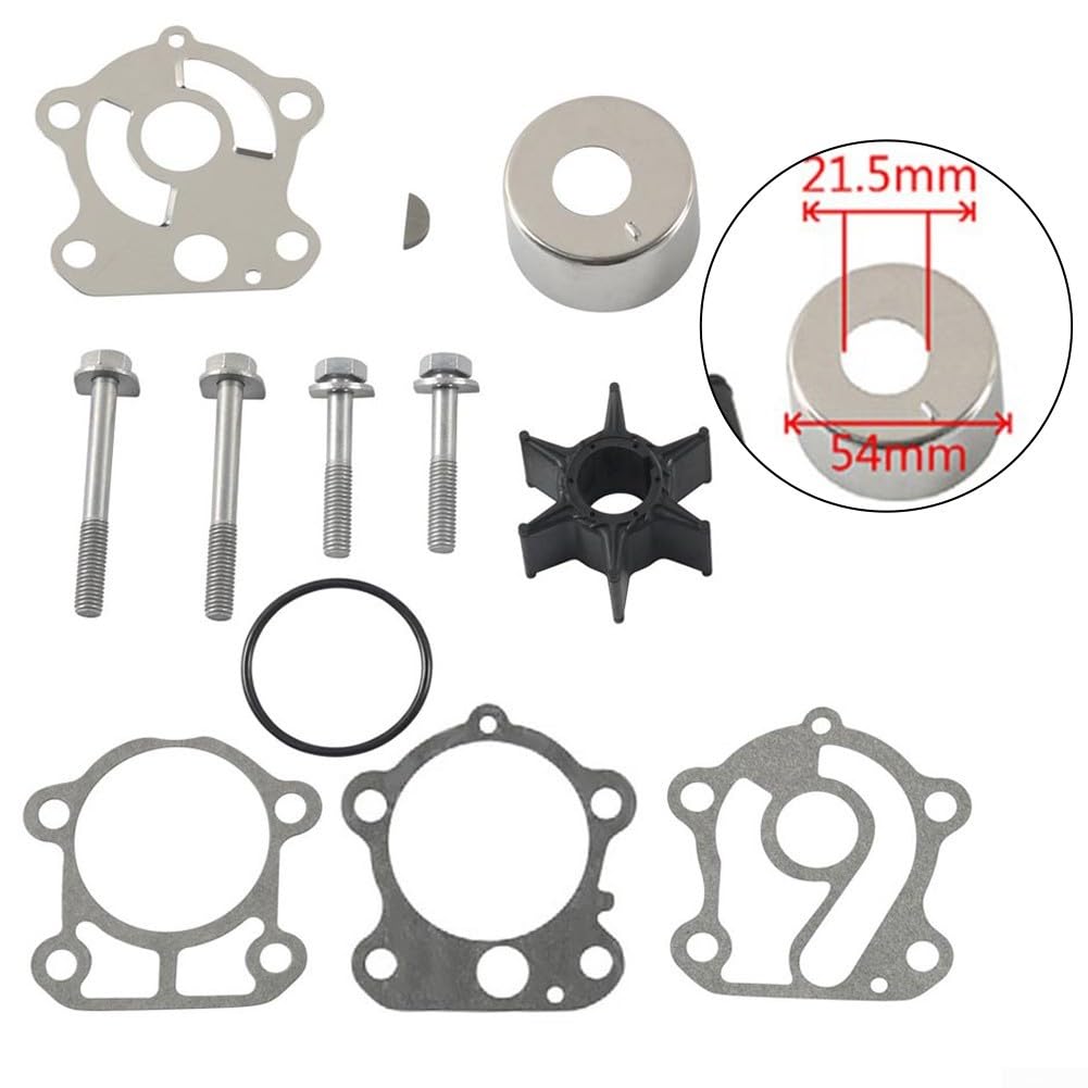 Kit complet de turbine de pompe à eau Yamaha conçu spécifiquement pour les moteurs hors-bord allant de 60 à 90