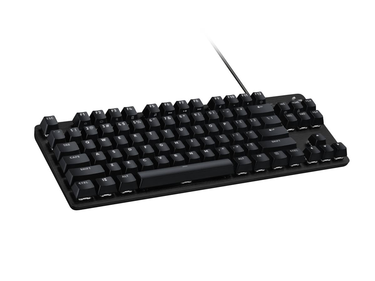 Logitech G413 TKL SE Teclado Mecánico Gaming - Teclado Compacto, Disposición AZERTY Francés - Negro