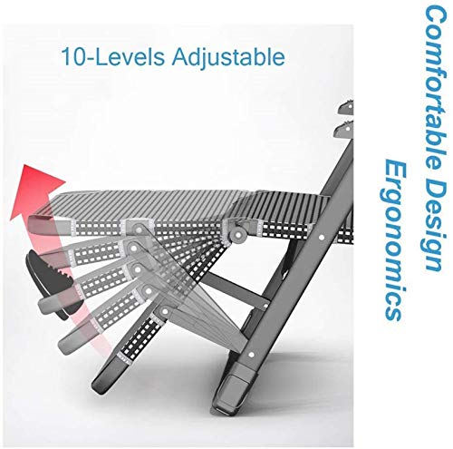 Chaises longues relaxantes pliantes et légères pour extérieur - 4