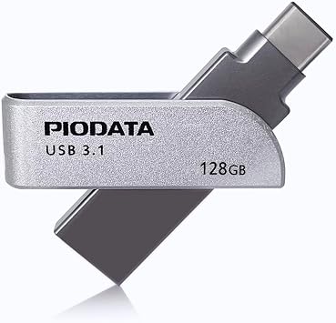 128GB Apple MFi Certified USB C & USB A Flash Drive for iPhone, iPad, Mac, and PC Photo Stick External Storage Backup Drive for Photos, Videos, and Files