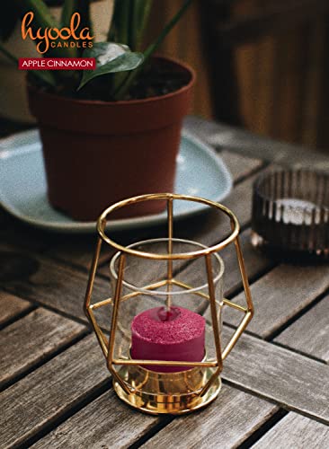 Image of HYOOLA Scented Votive Candles - Berries Votive Candles -12 Hour Burn Time - 9 Pack - European Made