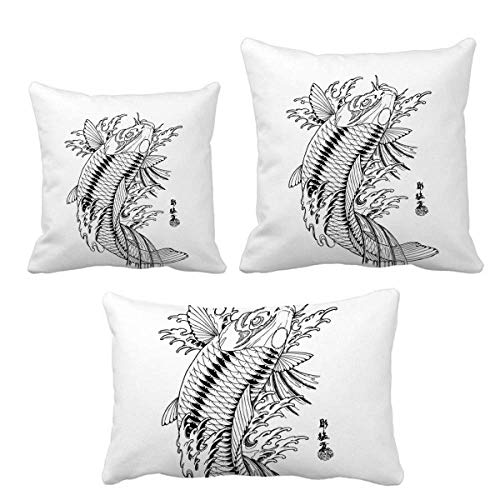 Coussin poisson mer DIYthinker décoration canapé salon design marin