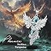 Vito Turquoise Phoenix Necklace for Women Men, Silver Plated Copper Phoenix Pendant Hexagonal Prism Malachite Crystal Protection Energy Amulet Jewelry Gift for Mom Wife, 20+2
