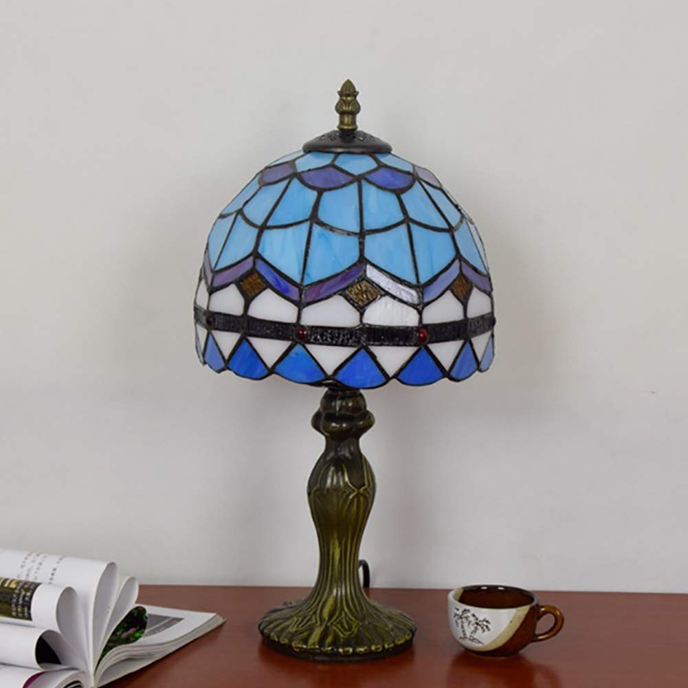 Amazon.co.jp: NZDY ブルーアンティークティファニースタイル