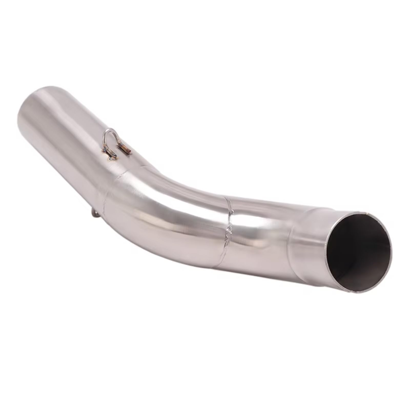 Motorrad Slip-On Auspuff Für Street Für Triple 660 S A2L Motorradauspuffanlagen Slip On Modifiziertes 50,8-mm-Mittelverbindungsrohr Motocross Für Espace Moto