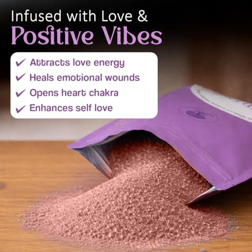 Image of Love Bath Salt 200g & Relationship Bracelet Combo Set Aura Cleansing Soak for Romance, Harmony & Emotional Balance