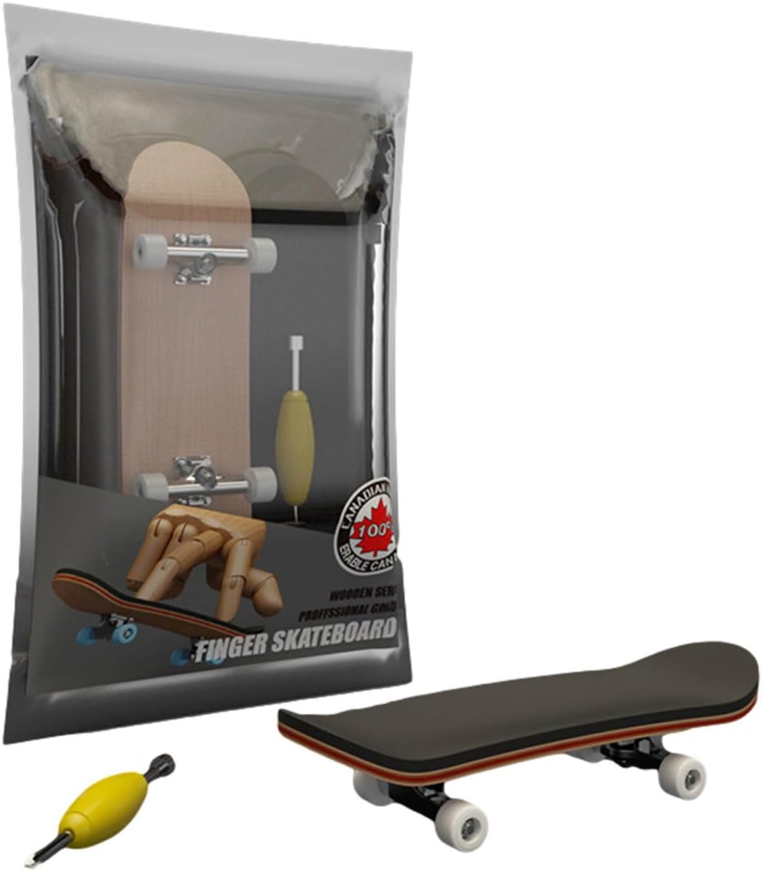 Genérico Mini Skateboard Toy - Finger Toy Skateboards | Skateboard Finger Boards Creative Fingertip Motion Decorations Supplies