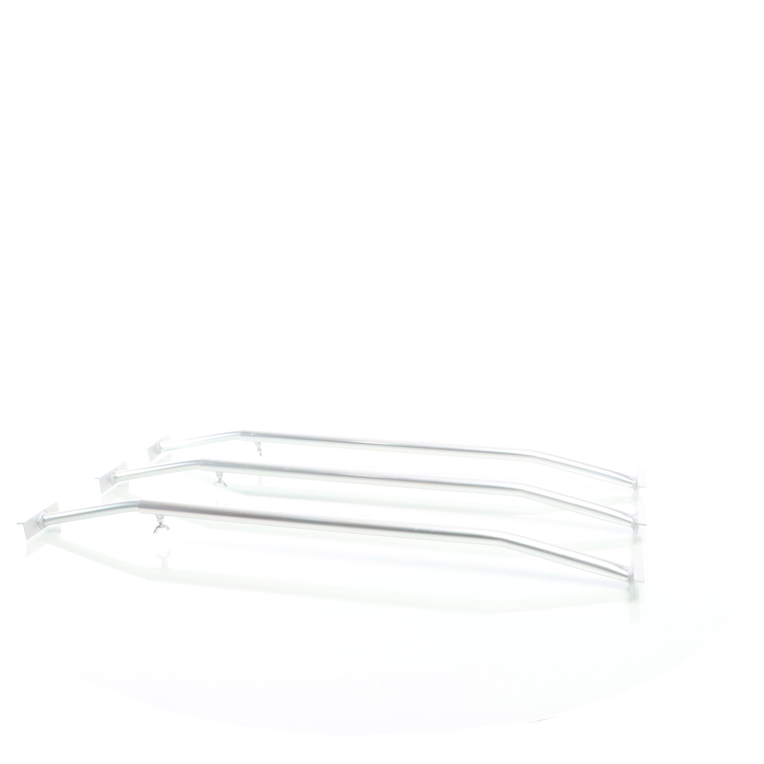 XPOtool Staffe telo per rimorchi leggeri e carrelli appendice, 3 barre allungabili 100-145cm, in alluminio