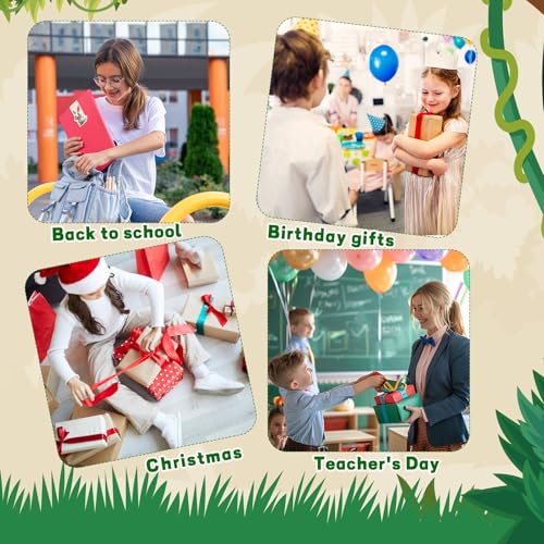 12 Stück Magnetische Lesezeichen Kinder, Kindergeburtstag Gastgeschenke5 6 7 8 9 10 Jahre Zeichentricktiere Magnetlesezeichen Klein Geschenke Schultüte Füllung für Junge Mädchen Buchliebhaber