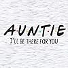 EGELEXY Auntie Shirt Women's Blessed Aunt Casual Short Sleeve Letter Print Funny Tee Shirt Tops Aunt Gift White