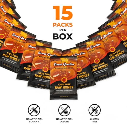 Raw Honey Sachets Ziplog (15 pack) miniatura 4