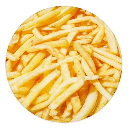 Final Friday LFZP0117YT-47 Gold French Fries Blanket Realistic Delicious Junk Food Chips Double Sided Bed/Couch Throw Blankets cover