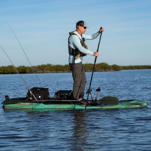 Pelican Catch Kicker 110 HDII - Sit on top Fishing Angler Pedal Kayak - Amazonia - HyDryve II Pedal System - Stable - 11 ft - Image 5
