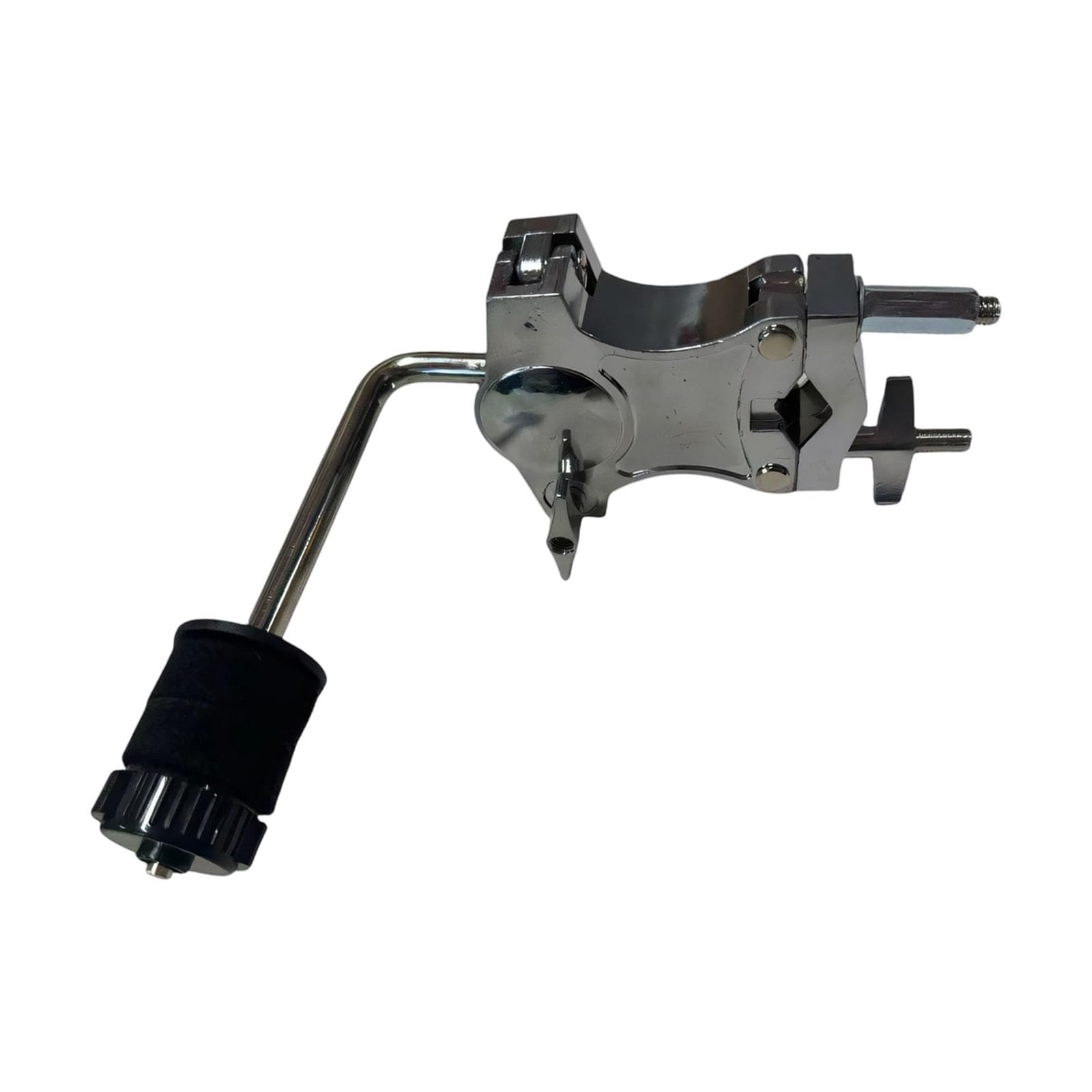 Cowbell Percussion Holder Adjustable Cowbell MountIng Bracket Clamp Drum Stand Extension Clip Musical Instrument Parts L Rod & Cymbals Mount Adjustable Clamp